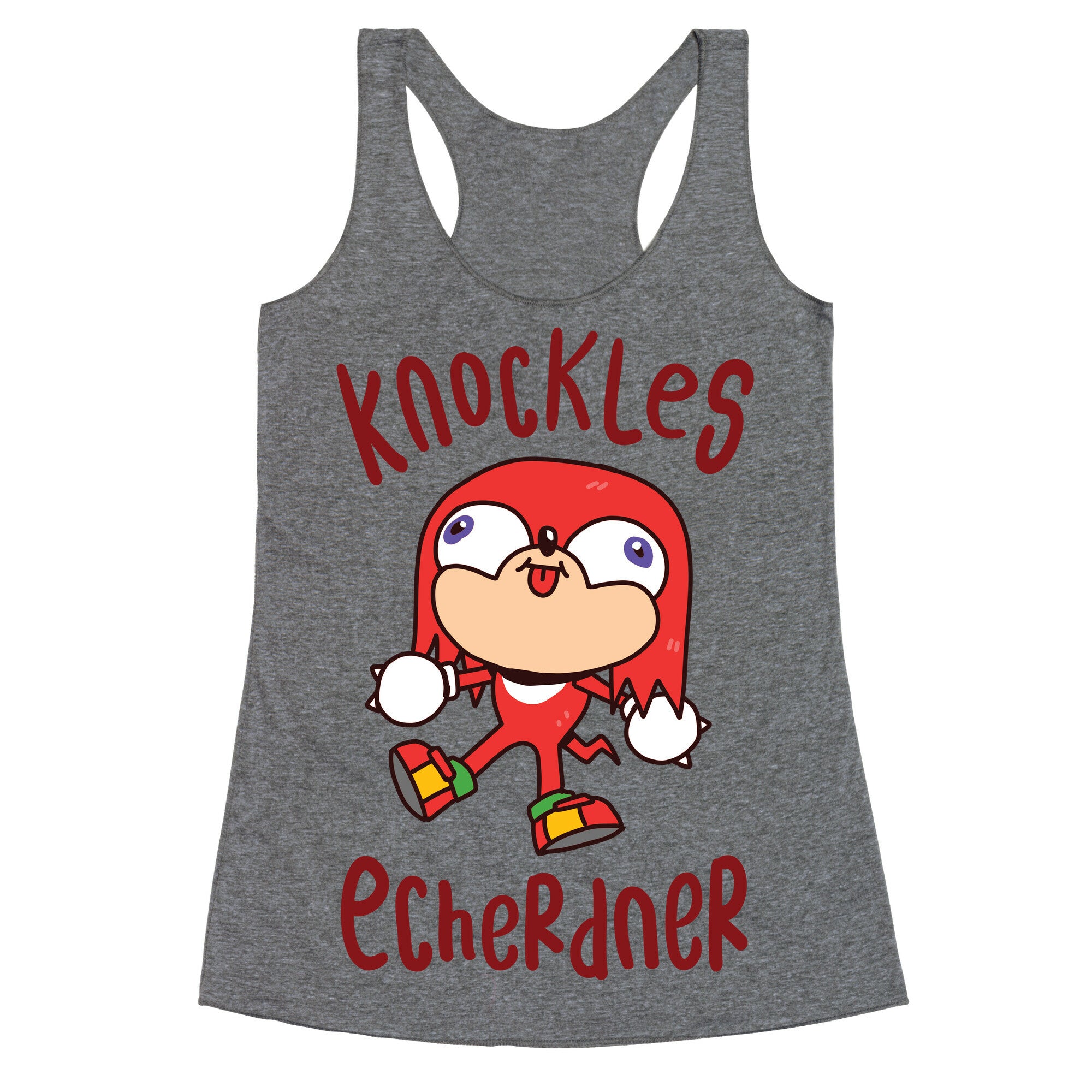 Knockles Echerdner Racerback Tank